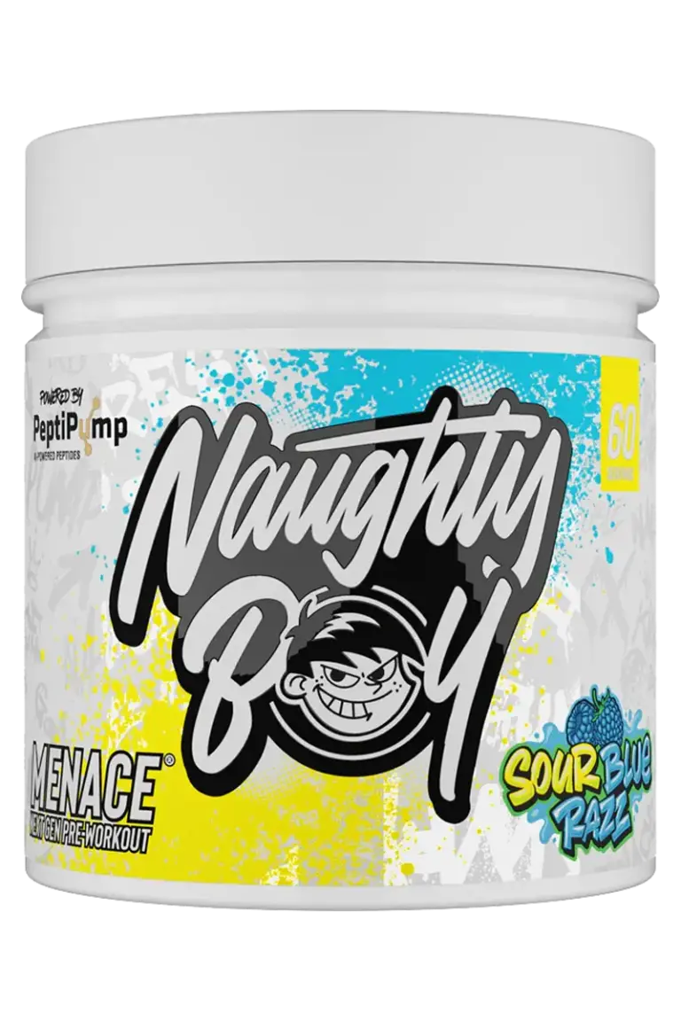Menace Pre-Workout V2 - 420g – Sour Blue Razz