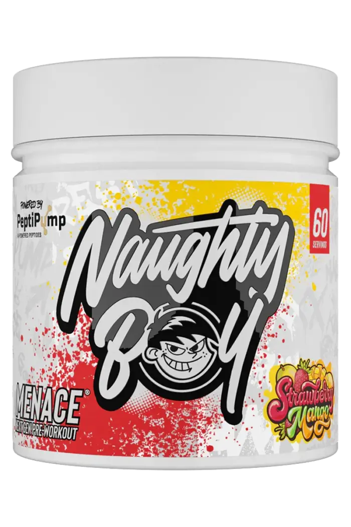 Menace Pre-Workout V2 - 420g – Strawberry Mango