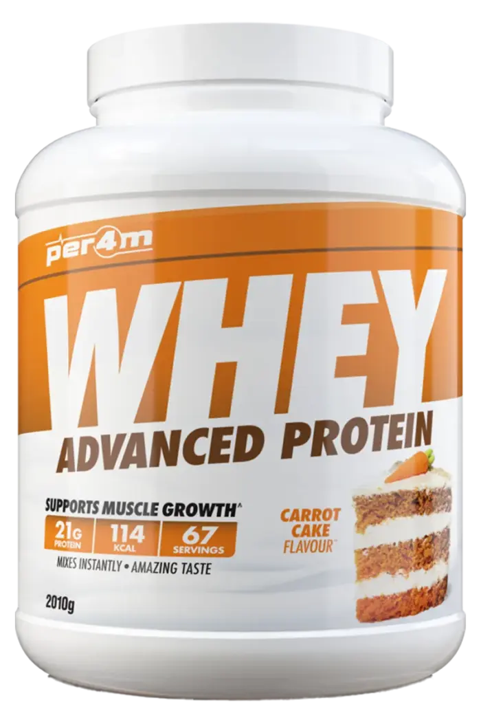 Per4m Whey Advanced Protein - 2010g – Carrot Cake Per4m Whey Advanced Protein - 2010g – Carrot Cake