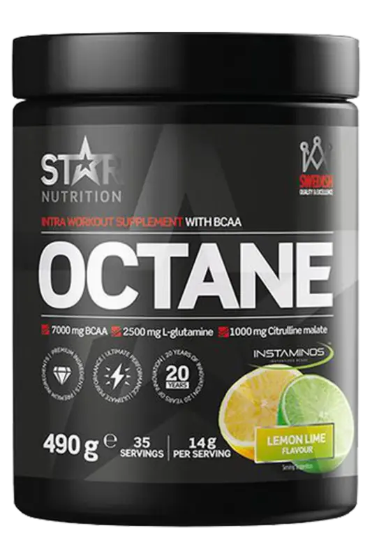 Octane Intra Workout BCAA Pulver - 490g – Lemon Lime Sour