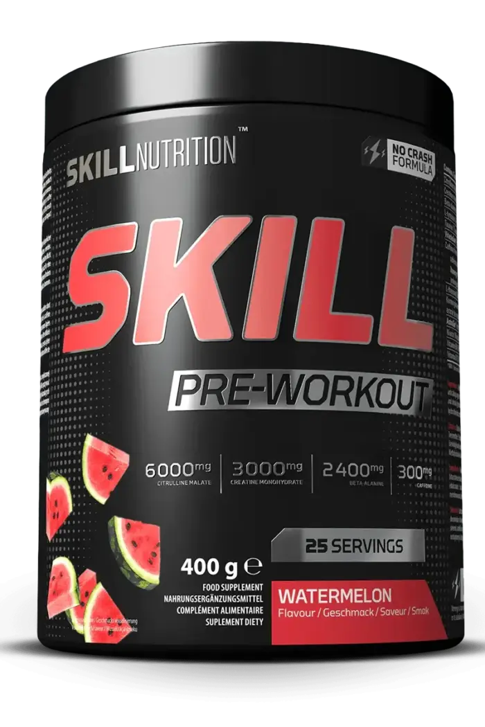 Skill Pre-Workout - 400g – Watermelon Skill Pre-Workout - 400g – Watermelon