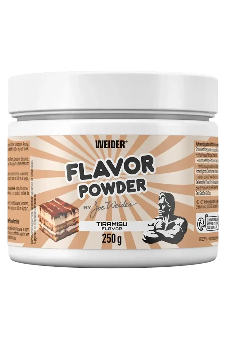 Weider Flavor Powder - 250g – Tiramisu