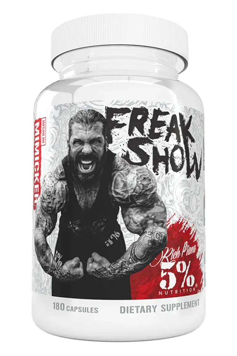 5% Nutrition Freak Show Fatburner - 180 kapsler