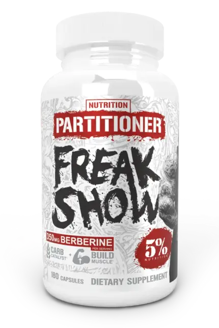 5% Nutrition Freak Show Fatburner - 180 kapsler