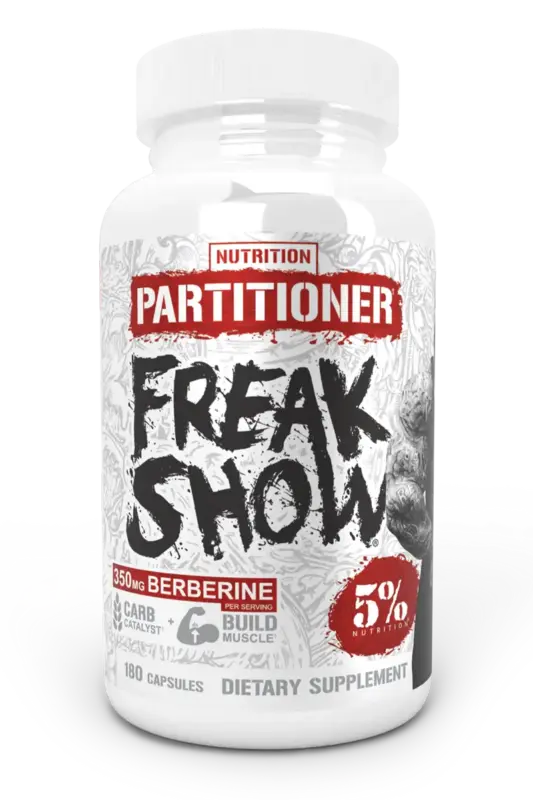 5% Nutrition Freak Show Fatburner - 180 kapsler
