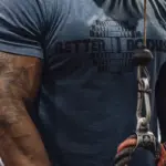 Better Bodies Recruit Tee - Sky Blue Melange