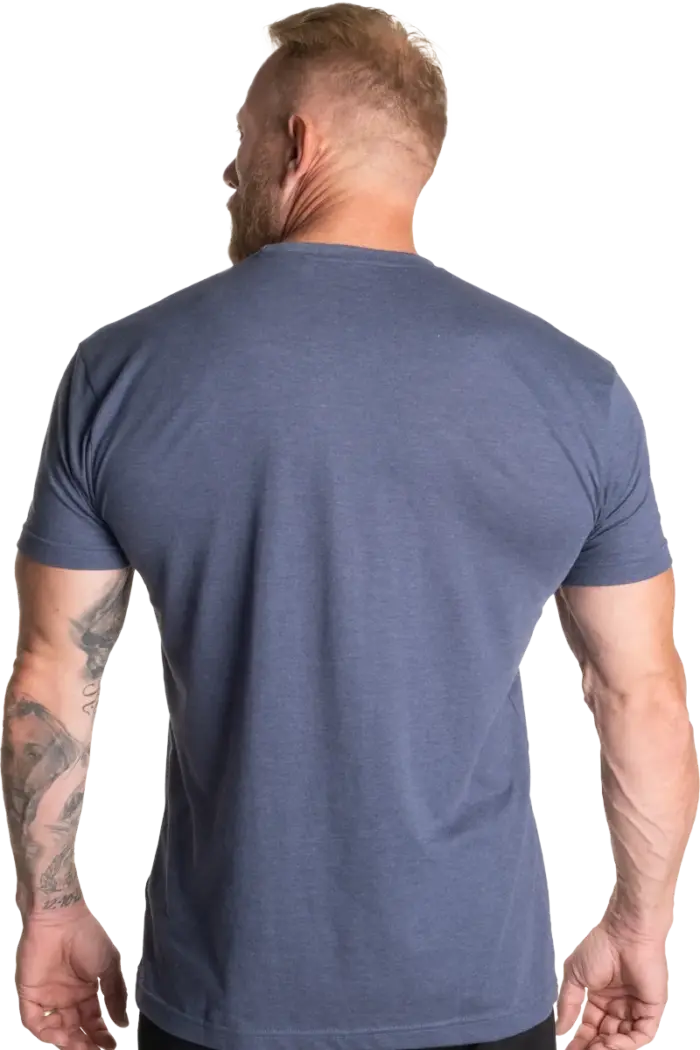 Better Bodies Recruit Tee - Sky Blue Melange - Bilde 3