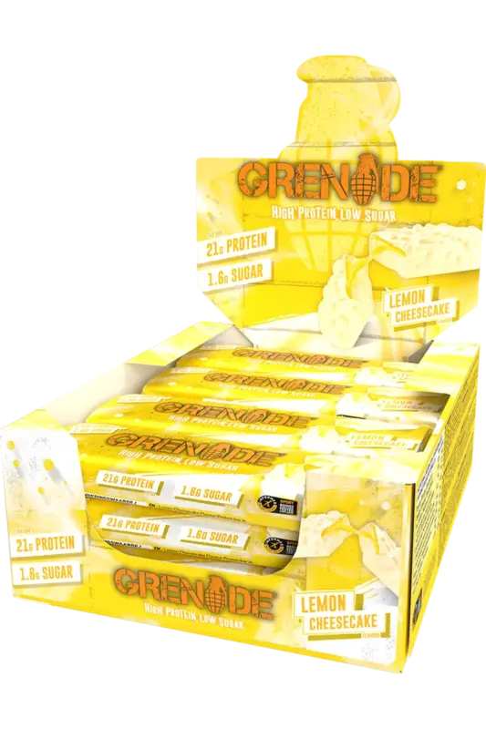 Grenade Protein Bar - 60g Lemon Cheesecake