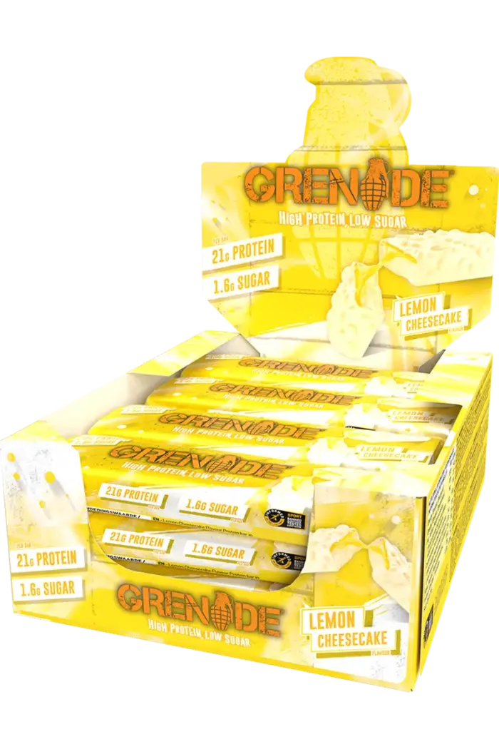 Grenade Protein Bar - 60g Lemon Cheesecake