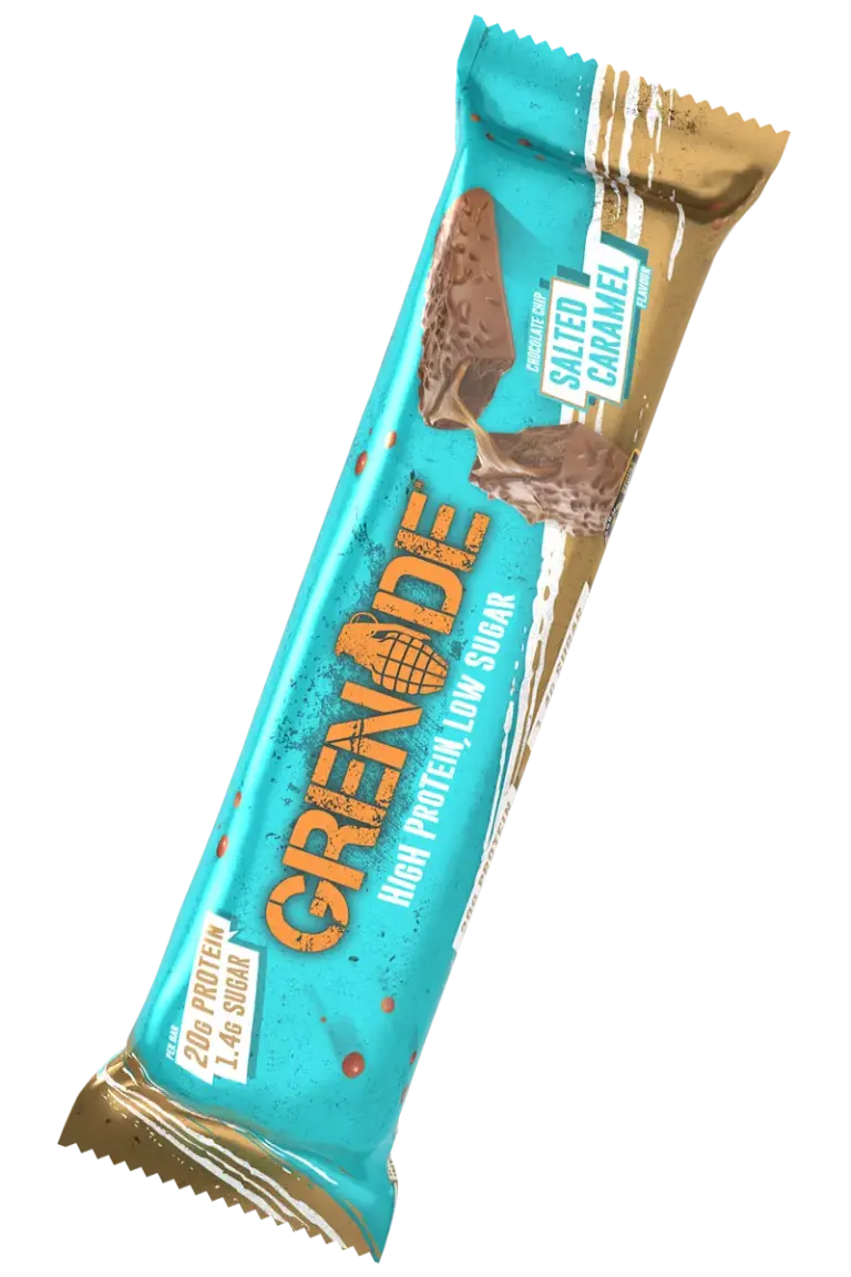 Grenade Protein Bar - 60g Chocolate Chip Salted Caramel