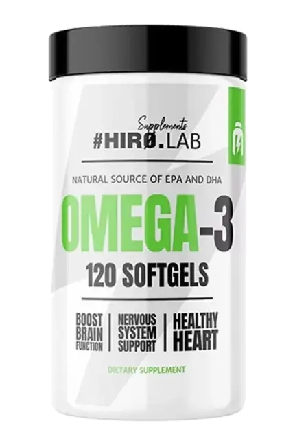 Hiro.Lab Omega-3 // 120 kapsler