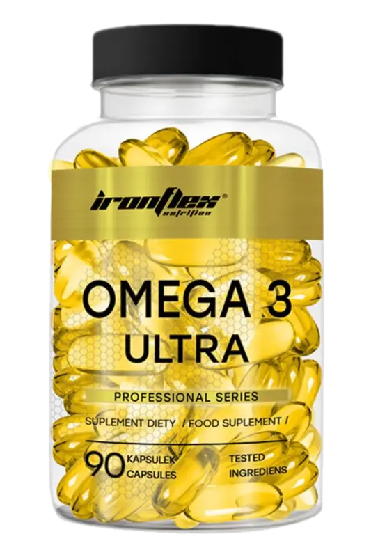 IronFlex Omega 3 Ultra Strong - 90 kapsler