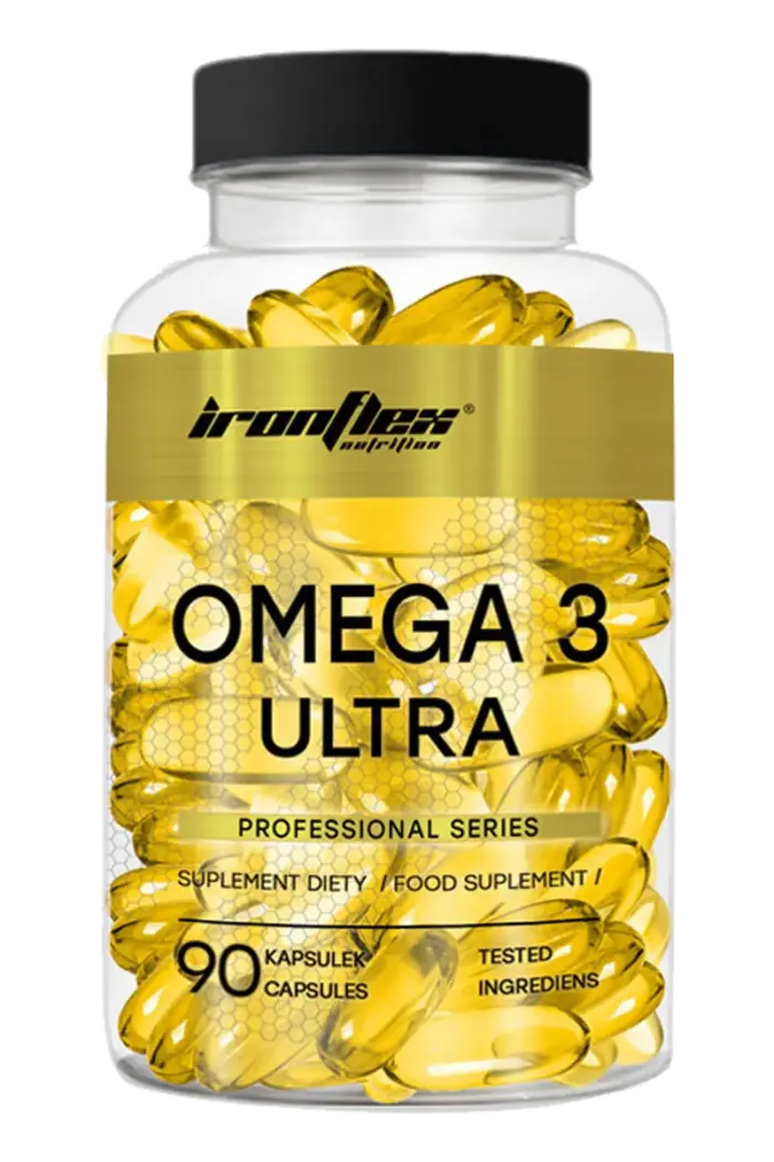 IronFlex Omega 3 Ultra Strong - 90 kapsler IronFlex Omega 3 Ultra Strong - 90 kapsler