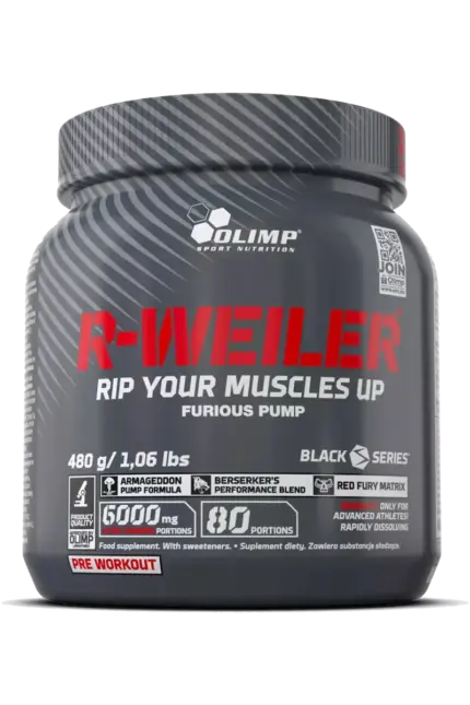 Olimp R-weiler PWO - 480g â Red Punch