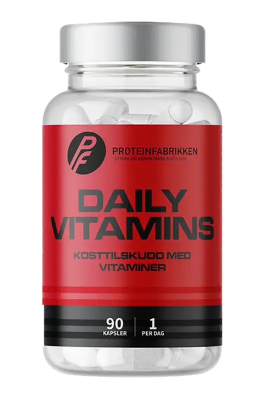 PF Daily Vitamins - 90 kapsler