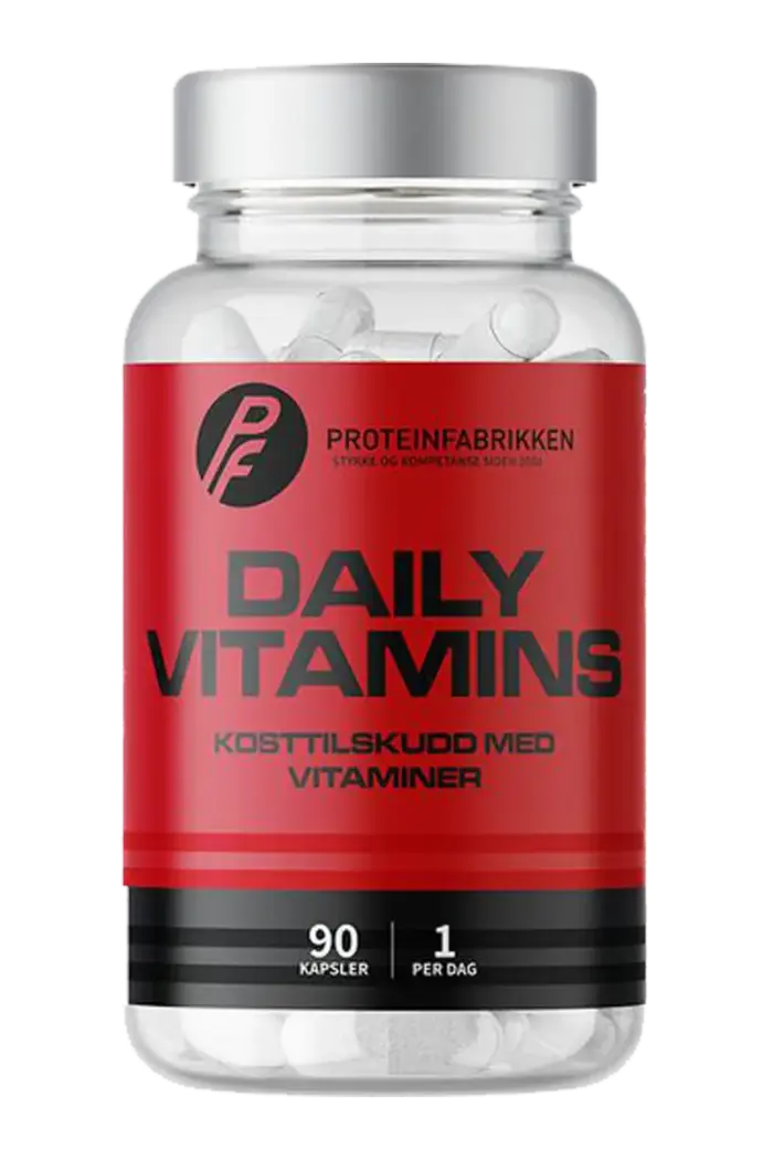 PF Daily Vitamins - 90 kapsler - Bilde 1