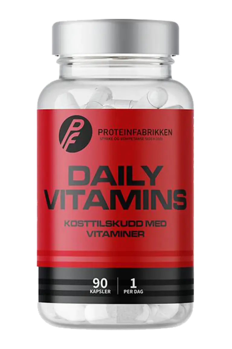 PF Daily Vitamins - 90 kapsler