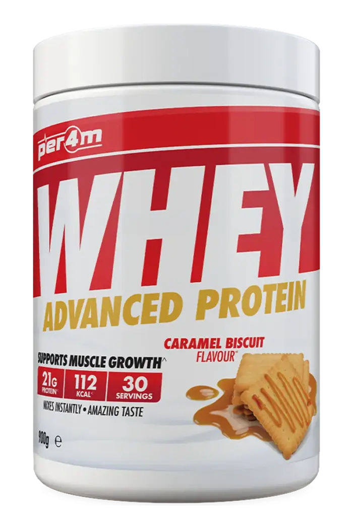 Per4m Whey Advanced Protein - 900g – Caramel Biscuit