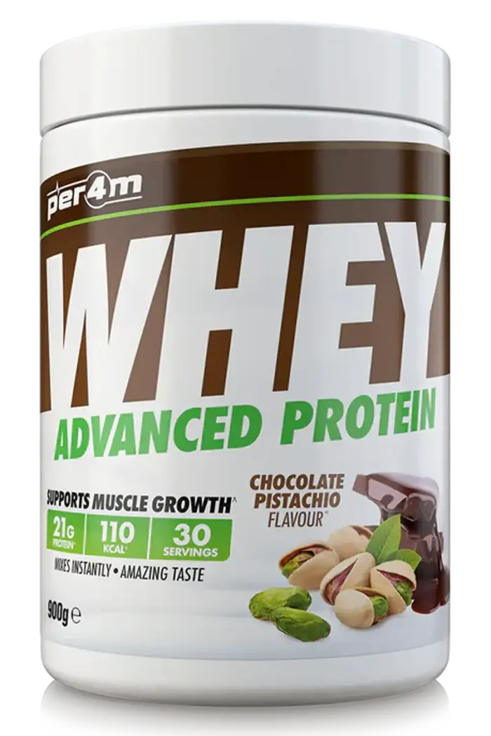 Per4m Whey Advanced Protein - 900g – Chocolate Pistachio