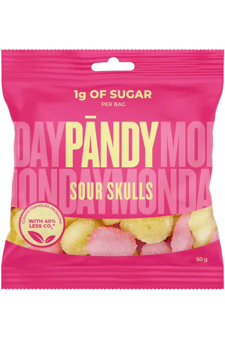 Pandy Sour Skulls - 50g