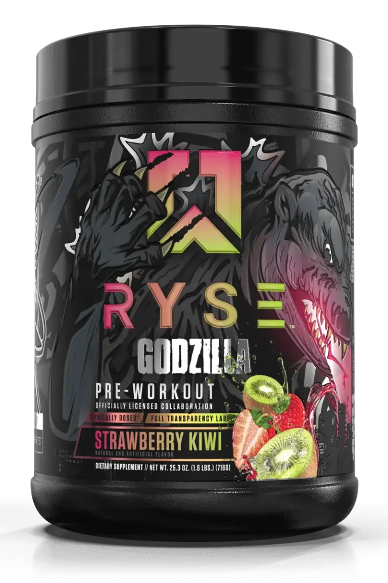 Ryse Godzilla Pre-Workout - 716g/772g – Strawberry Kiwi