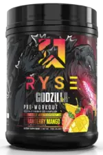 Ryse Godzilla Pre-Workout - 716g/772g – Strawberry Mango