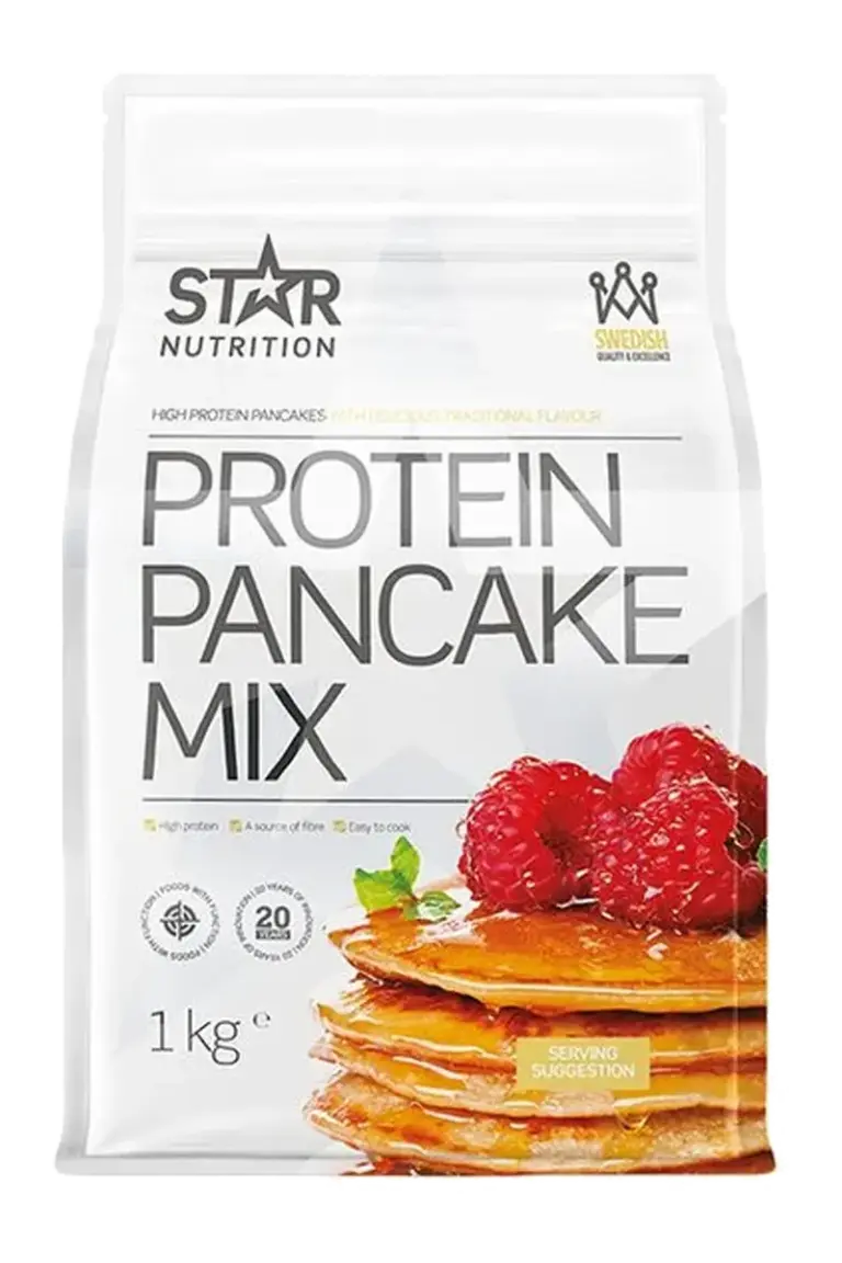 Star Nutrition Protein Pancake Mix - 1kg – Tradisjonell