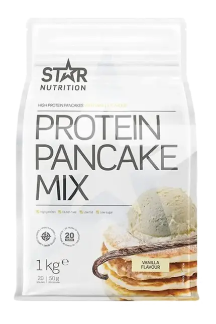 Star Nutrition Protein Pancake Mix - 1kg – Vanilla
