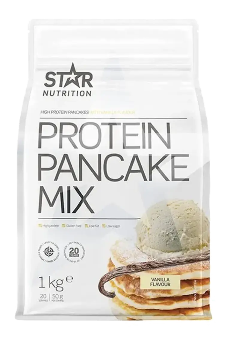 Star Nutrition Protein Pancake Mix - 1kg – Vanilla