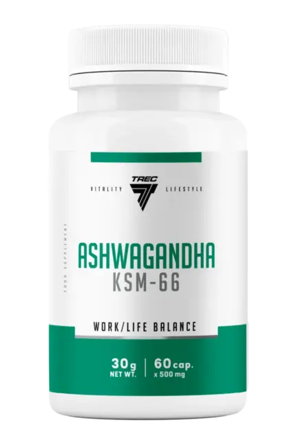 Trec Ashwagandha KSM-66 - 60 kapsler