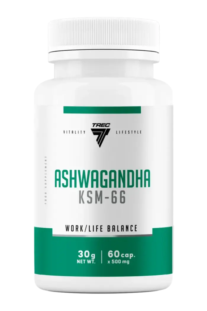 tcaaksm6660_1 Trec Ashwagandha KSM-66 - 60 kapsler - Bilde 1