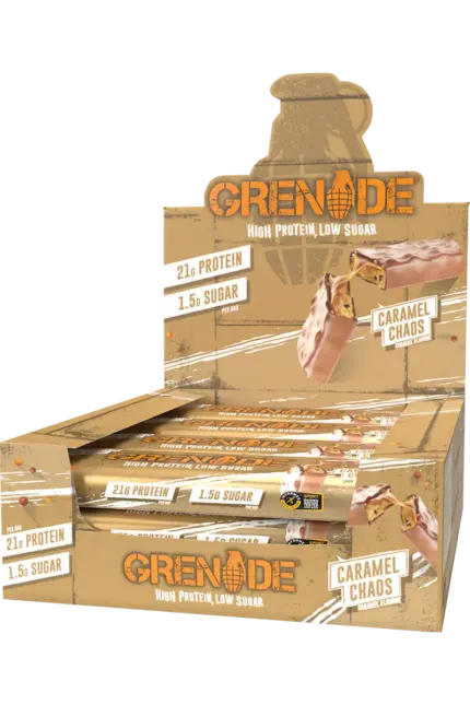 Grenade Protein Bar - 60g Caramel Chaos