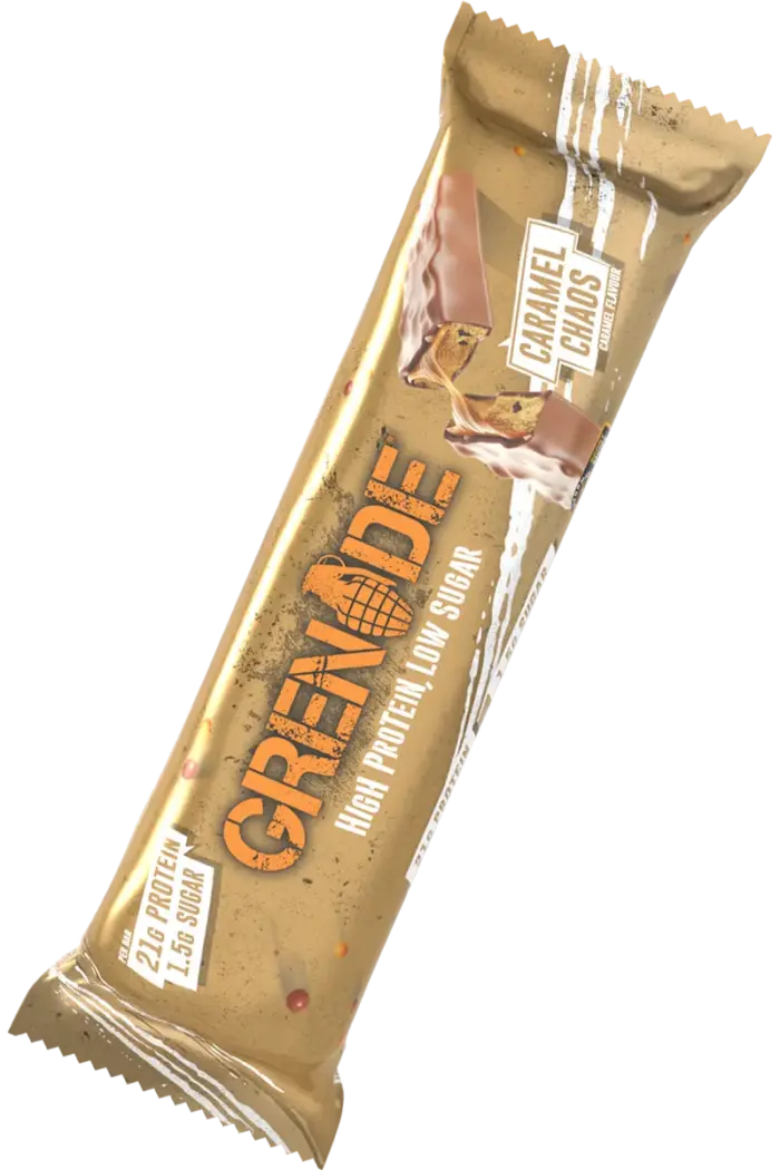 Grenade Protein Bar - 60g Caramel Chaos - Bilde 1