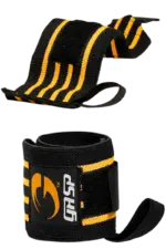 GASP Hardcore Wrist Wraps - Black