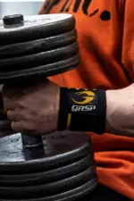 GASP Hardcore Wrist Wraps - Black