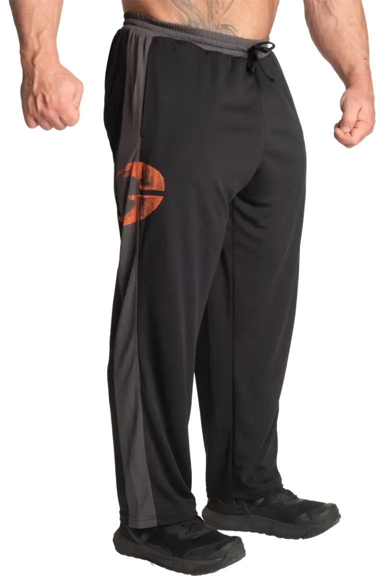 GASP Mesh Pants - Black/Grey – L