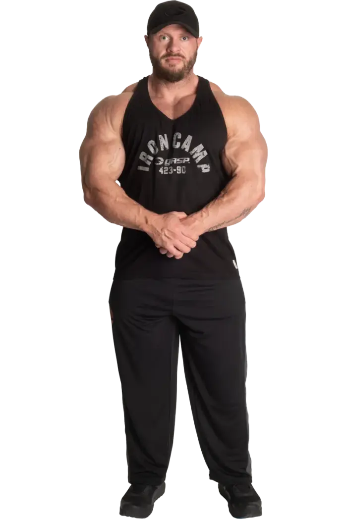 GASP Mesh Pants - Black/Grey - Bilde 6