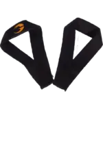 Gasp Olympic Lifting Straps - Sorte drareimer