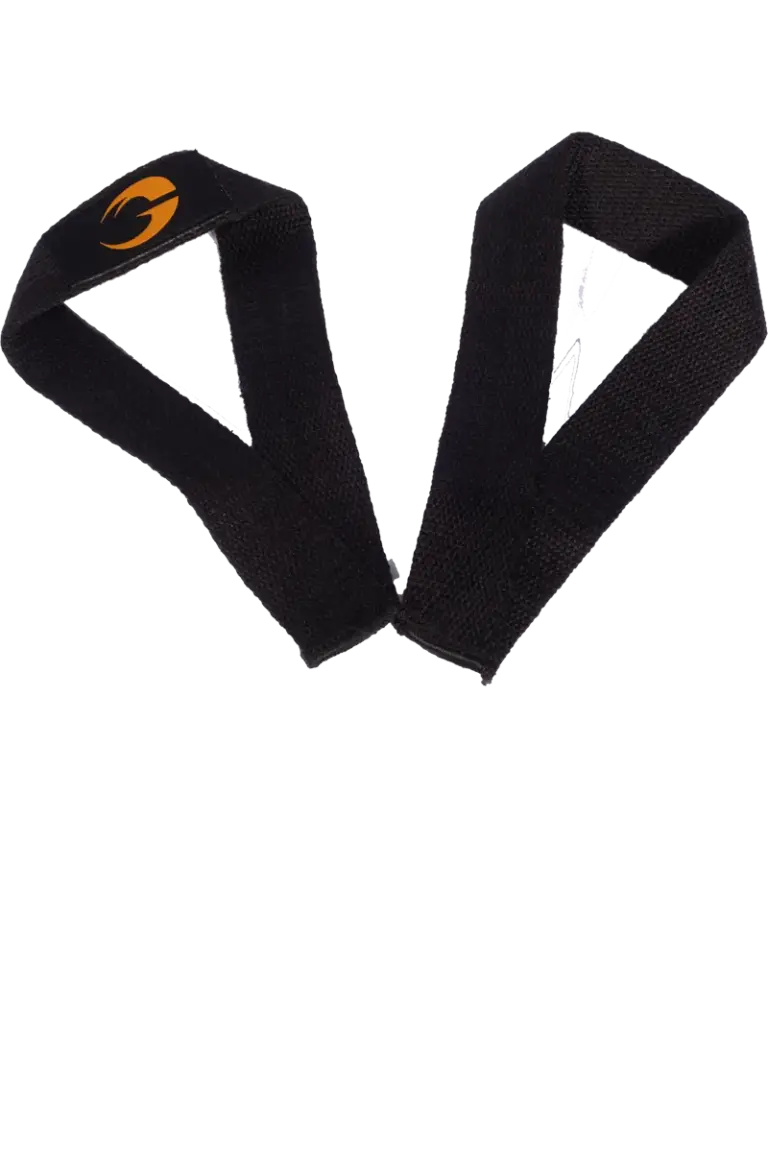 Gasp Olympic Lifting Straps - Sorte drareimer