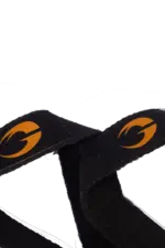 Gasp Olympic Lifting Straps - Sorte drareimer