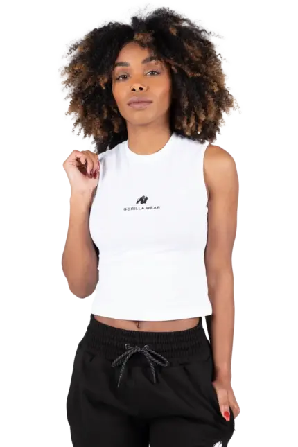 GW Livonia Crop Top - White â L