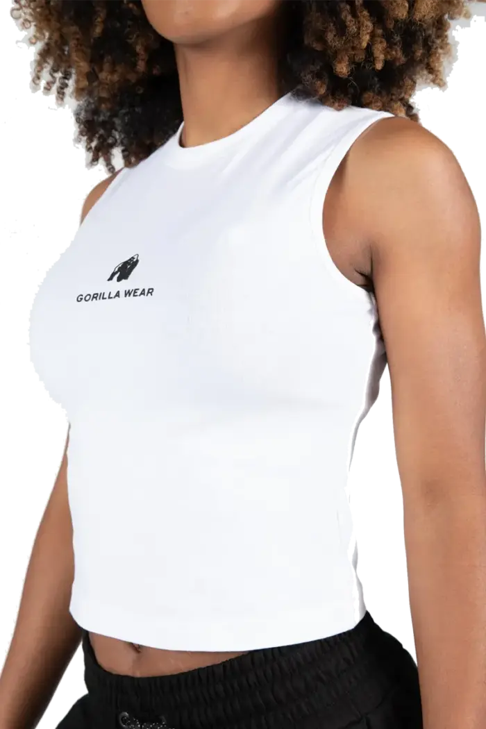 gwlctwe_3 GW Livonia Crop Top - White - Bilde 7