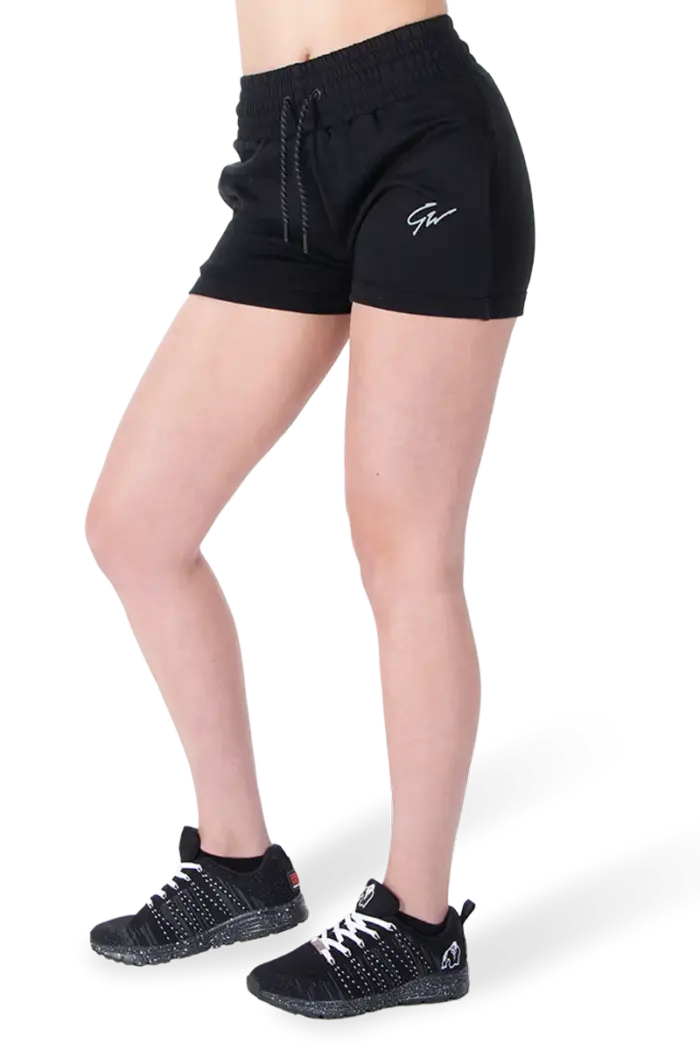 gwpssbk_5 GW Pixley Sweatshorts - Black - Bilde 5