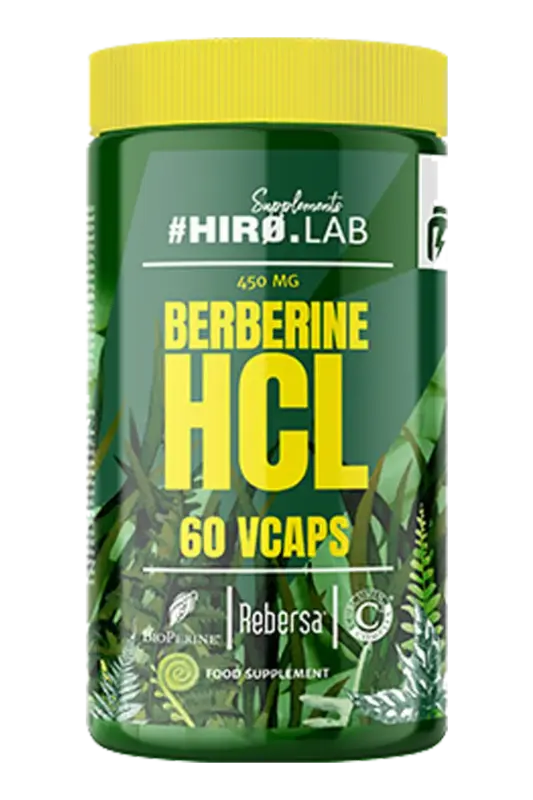 Hiro.Lab Berberin HCL 450mg - 60 kapsler