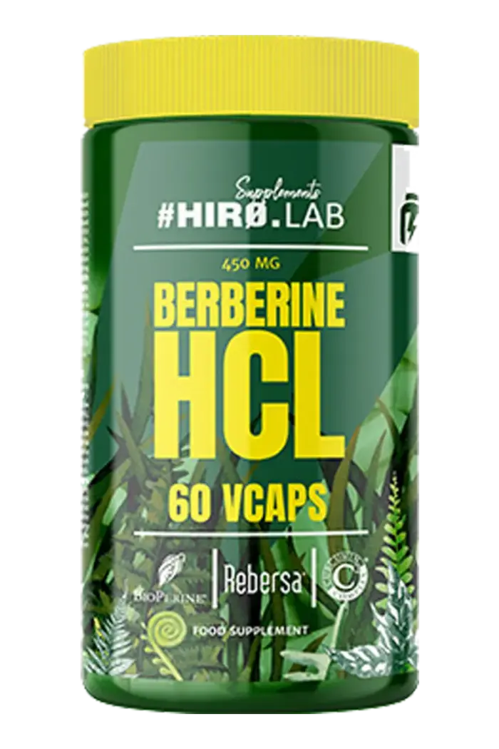 Hiro.Lab Berberin HCL 450mg - 60 kapsler