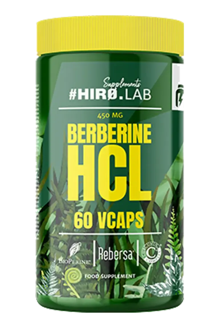 Hiro.Lab Berberin HCL 450mg - 60 kapsler