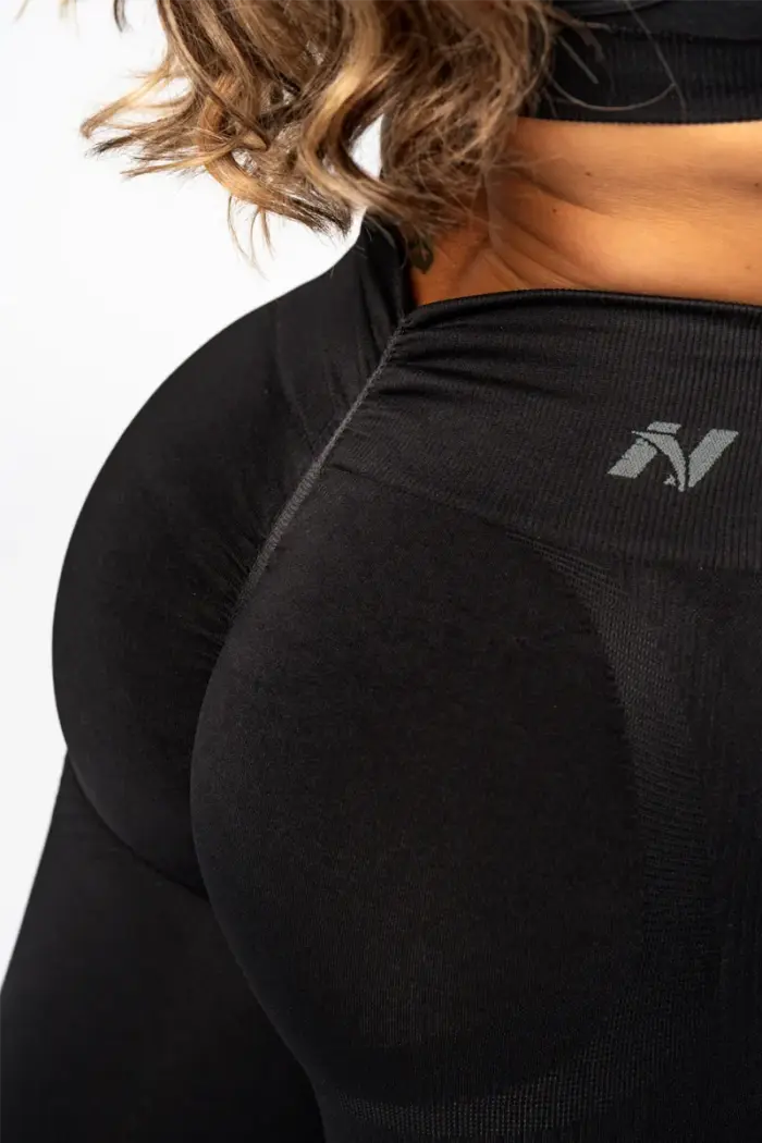 High Waisted Push-Up Leggings TOTALLY SEAMLESS - Black - Bilde 8