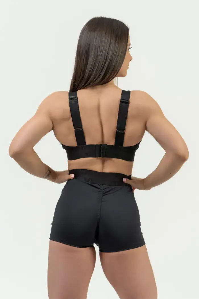 Nebbia Women's Padded Sports Bra Intense Iconic Black - Bilde 5