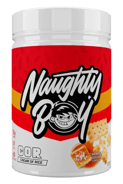 Naughty BoyÂź Cream of Rice - 1000g â Caramel Biscuit