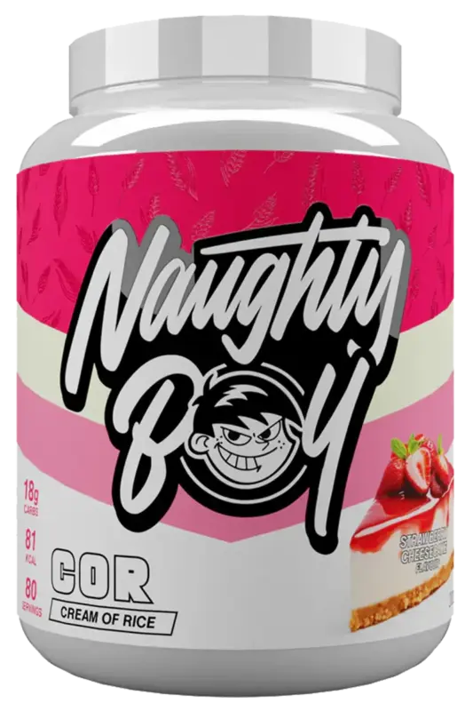 Naughty Boy® Cream of Rice - 2000g – Strawberry Cheesecake